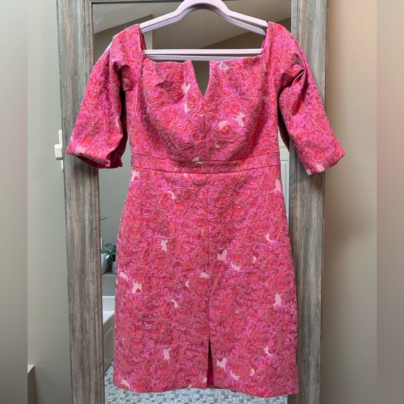 Patterned formal dress - Picture 3 of 6